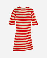 Pezze Vintage Wmns Moschino Cheap And Chic Laurel Striped Dress Red Dresses Dress Short 0472415 1