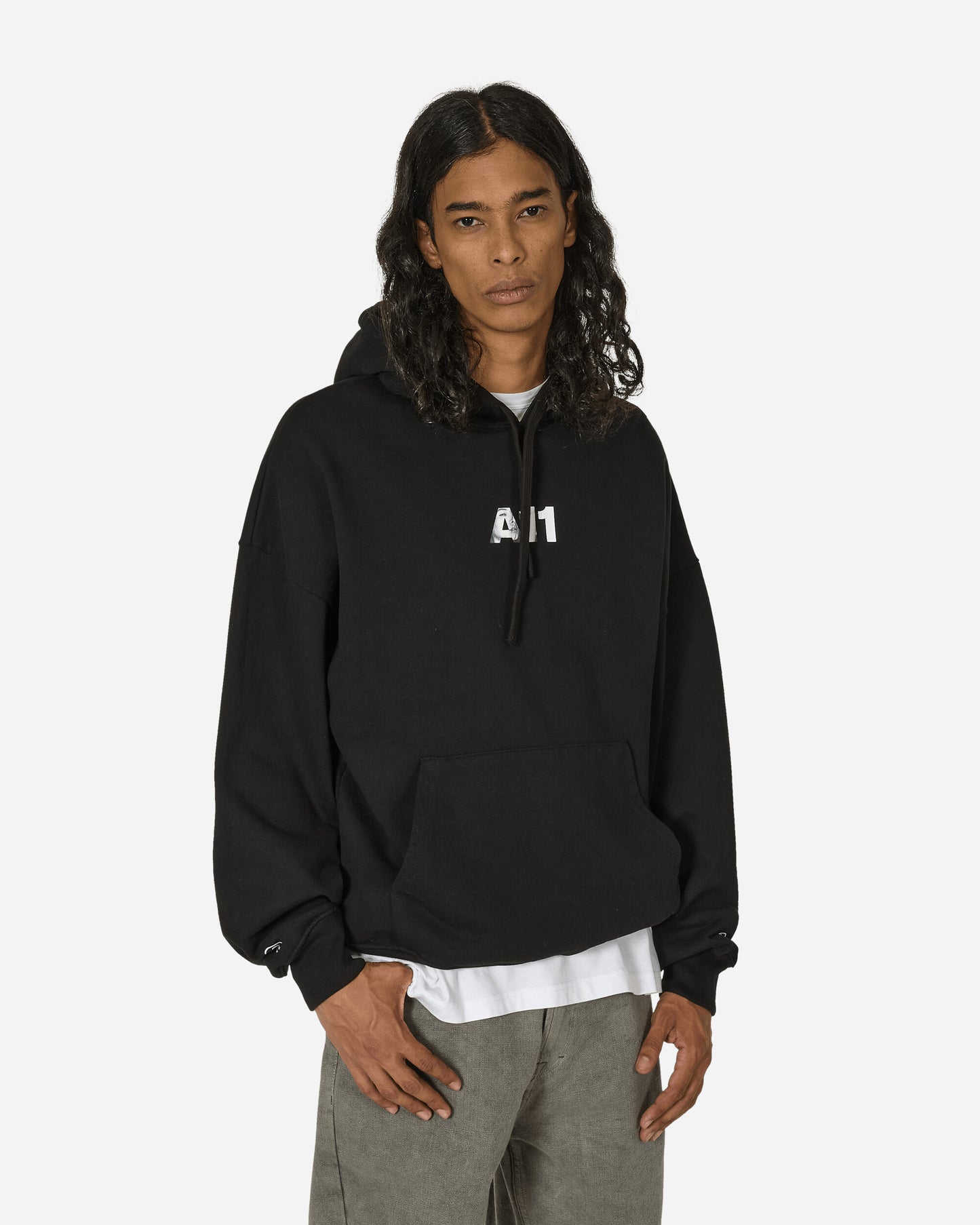 Richardson A11 Hoodie Black T-Shirts Shortsleeve SS240002 BLACK