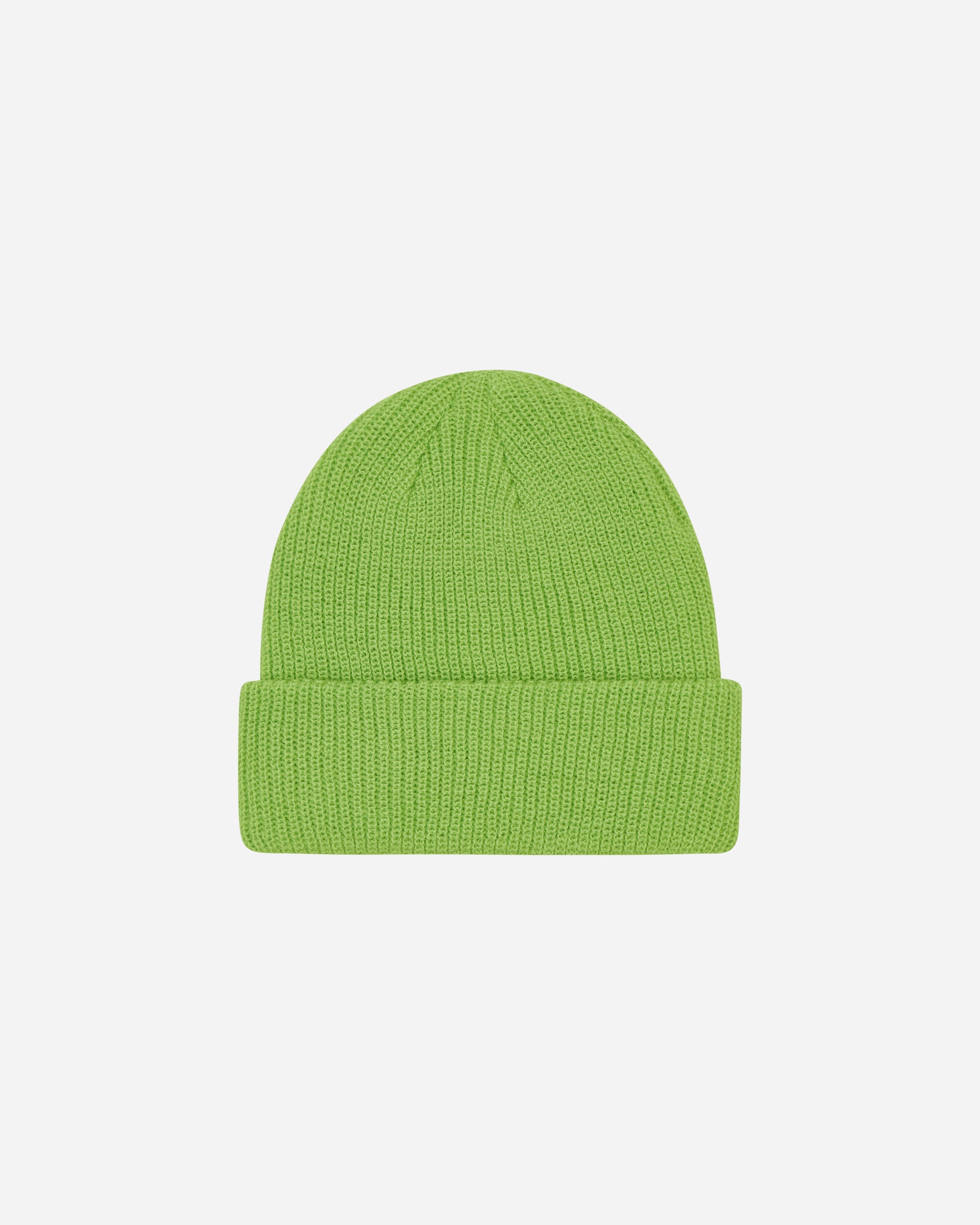 Stüssy Basic Cuff Beanie Bright Green Hats Beanies 1321019 BGRE