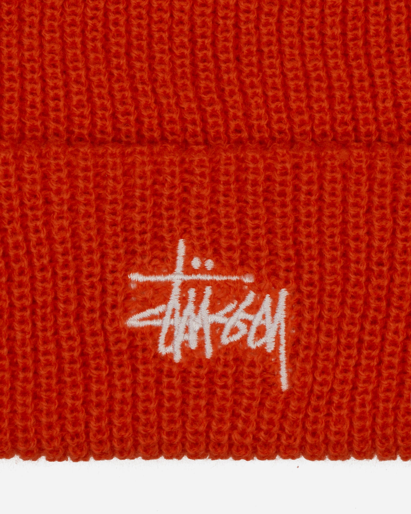 Stüssy Basic Cuff Beanie Habanero Hats Beanies 1321019 HABA