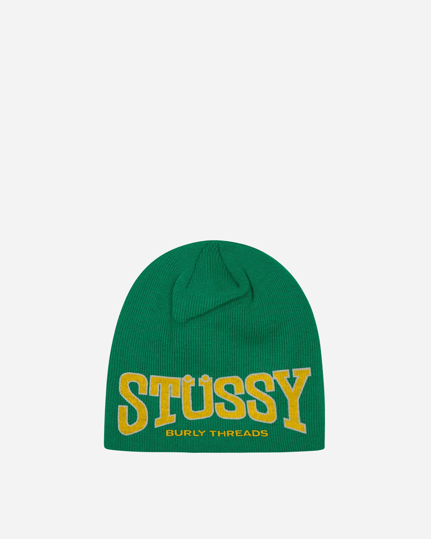 Stüssy Burly Threads Skullcap Beanie Green Hats Beanies 1321206 0401