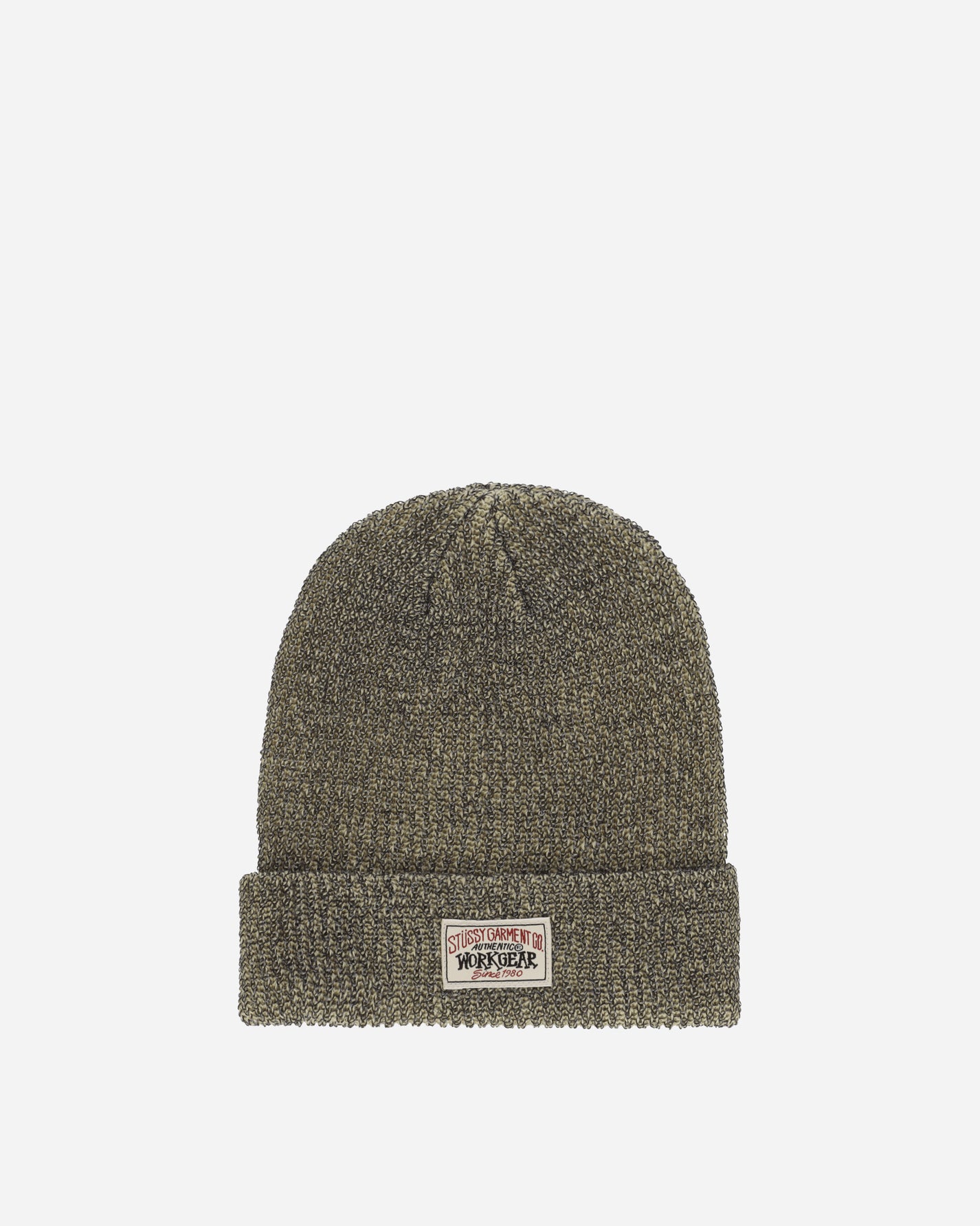 Stüssy Cuff Beanie Reflective Khaki Hats Beanies 1321223SJ 1007