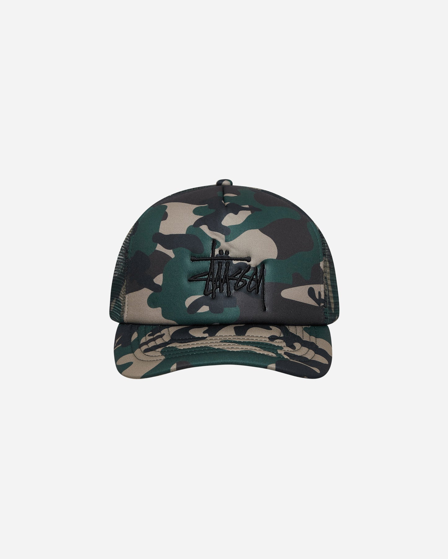 Stüssy Big Basic Trucker Cap Camo Hats Caps 1311088 1431