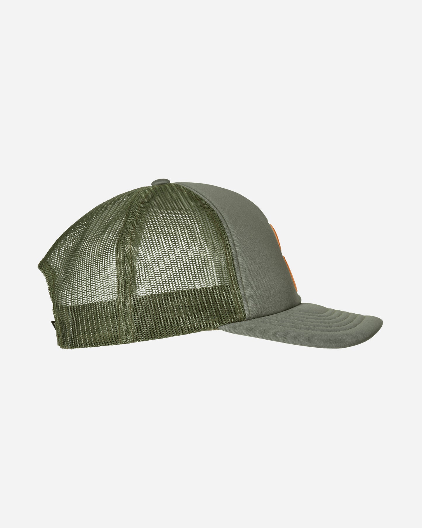Stüssy Big S Trucker Cap Olive Hats Caps 1311132 0403