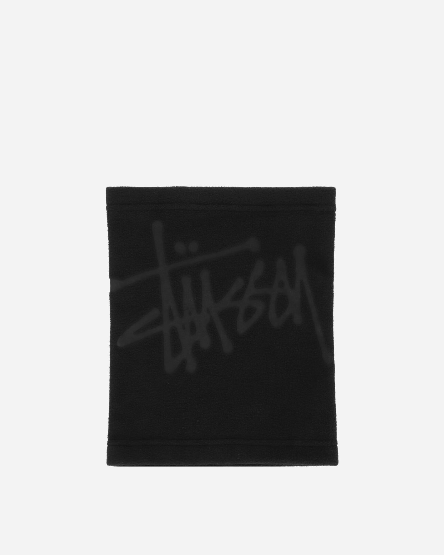 Stüssy Polar Fleece Neck Warmer Black Gloves and Scarves Scarves and Warmneck 1321188 BLAC