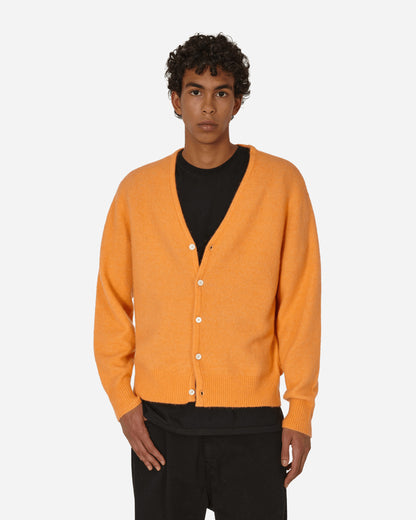 Stüssy Brushed Cardigan Peach Knitwears Cardigans 117207 PEAC