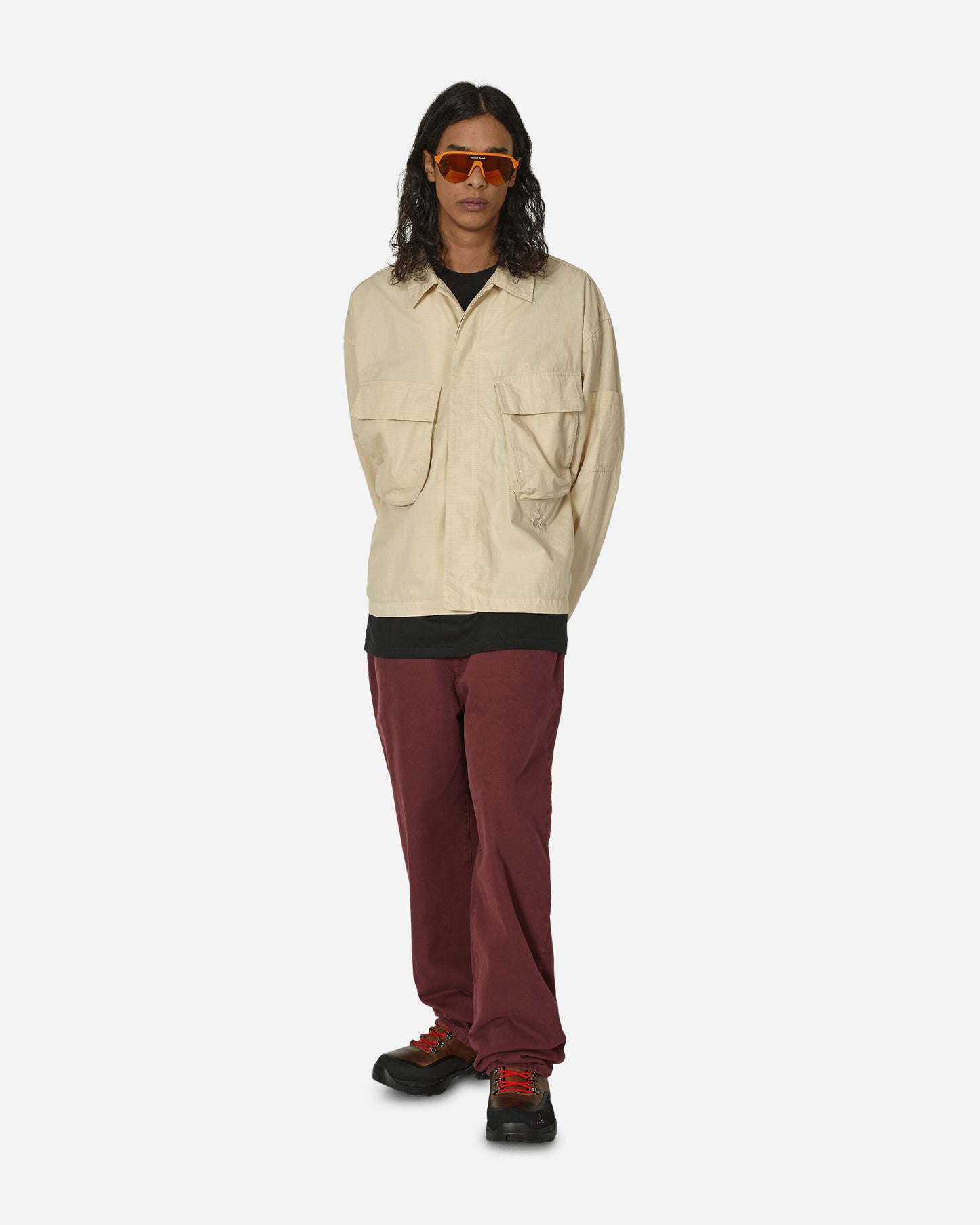 Stüssy Big Ol Jean Washed Canvas Wine Pants Denim 116618 0606