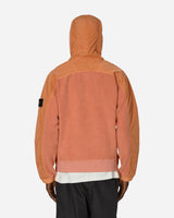 Stone Island Sherpa Hooded Sweatshirt Orange Sweatshirts Fleece 811562653 V0032