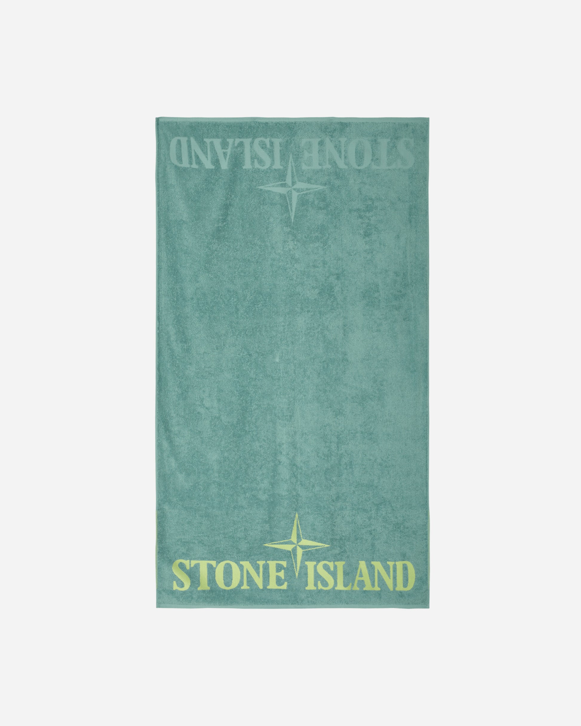 Stone Island Telo Mare Light Green Textile Beach Towels 801593366 V0052