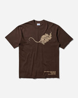 Stray Rats Smoking Rat Tee Brown T-Shirts Shortsleeve SRT1225 BROWN