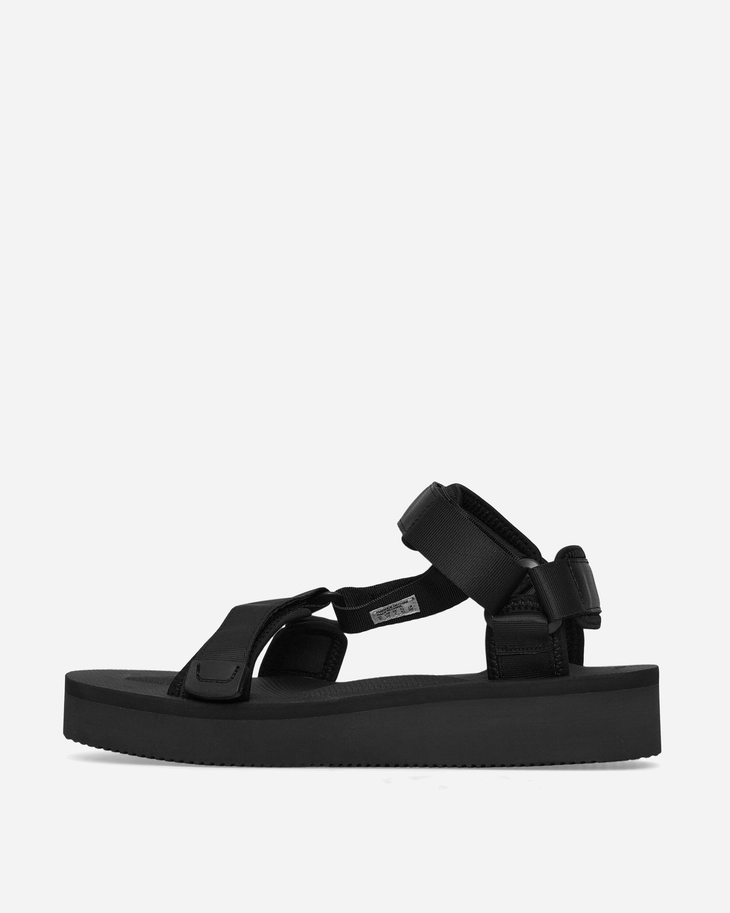 Suicoke Depa-2Po Black Sandals and Slides Sandal OG0222PO BLK