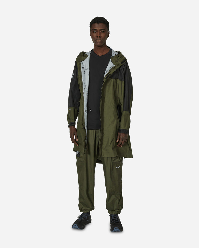 UNDERCOVER Soukuu Hike Belted Utility Shell Pants Forest Night Green