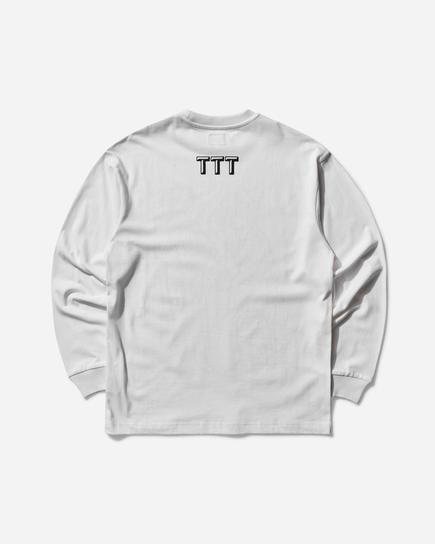 The Trilogy Tapes Ttt Bastarda Longsleeve White T-Shirts Longsleeve PN24050 WHITE