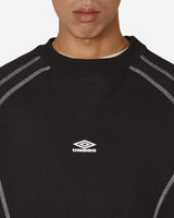 Umbro Sport Crew Neck Black Sweatshirts Crewneck UBMW010FA01 BLK0001