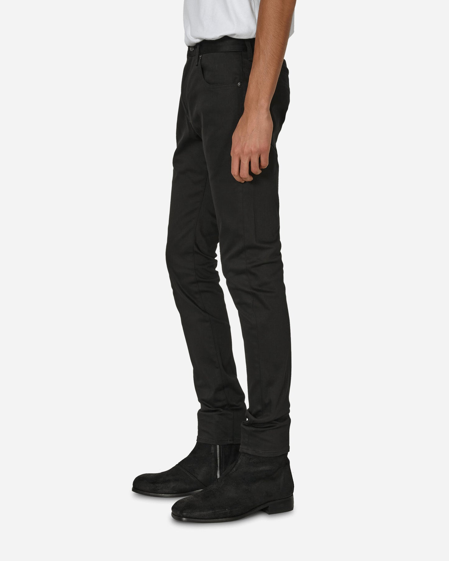 Undercover Bolt 5 Pocket Skinny Pant Black Pants Trousers UC2C9504 1
