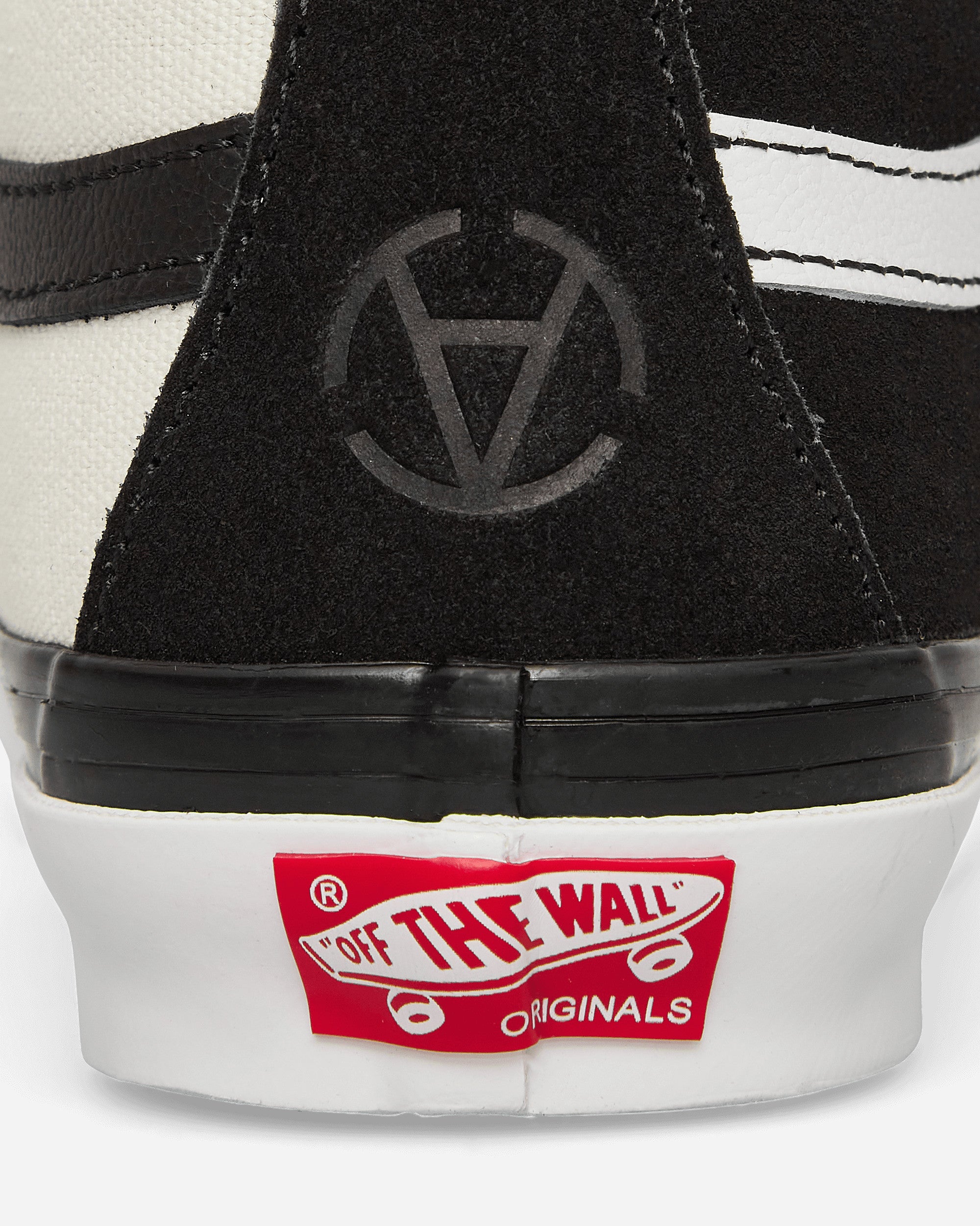 Vans Ua Og Sk8-Hi Lx Suede Black/Black White Sneakers High VN0A4BVBIWV1