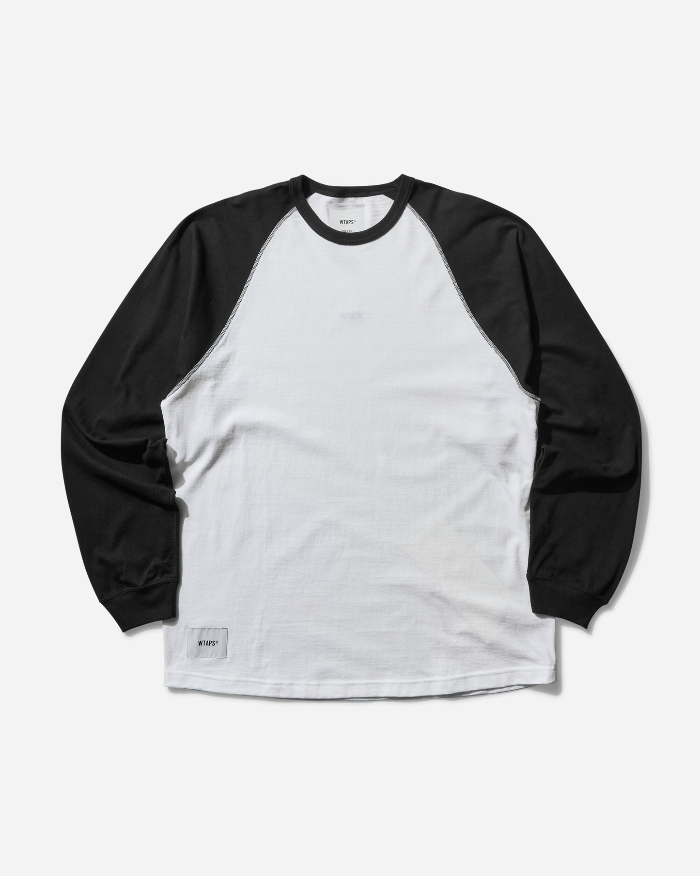 WTAPS Cut & Sewn 11 Black T-Shirts Longsleeve 242ATDT-CSM11 001