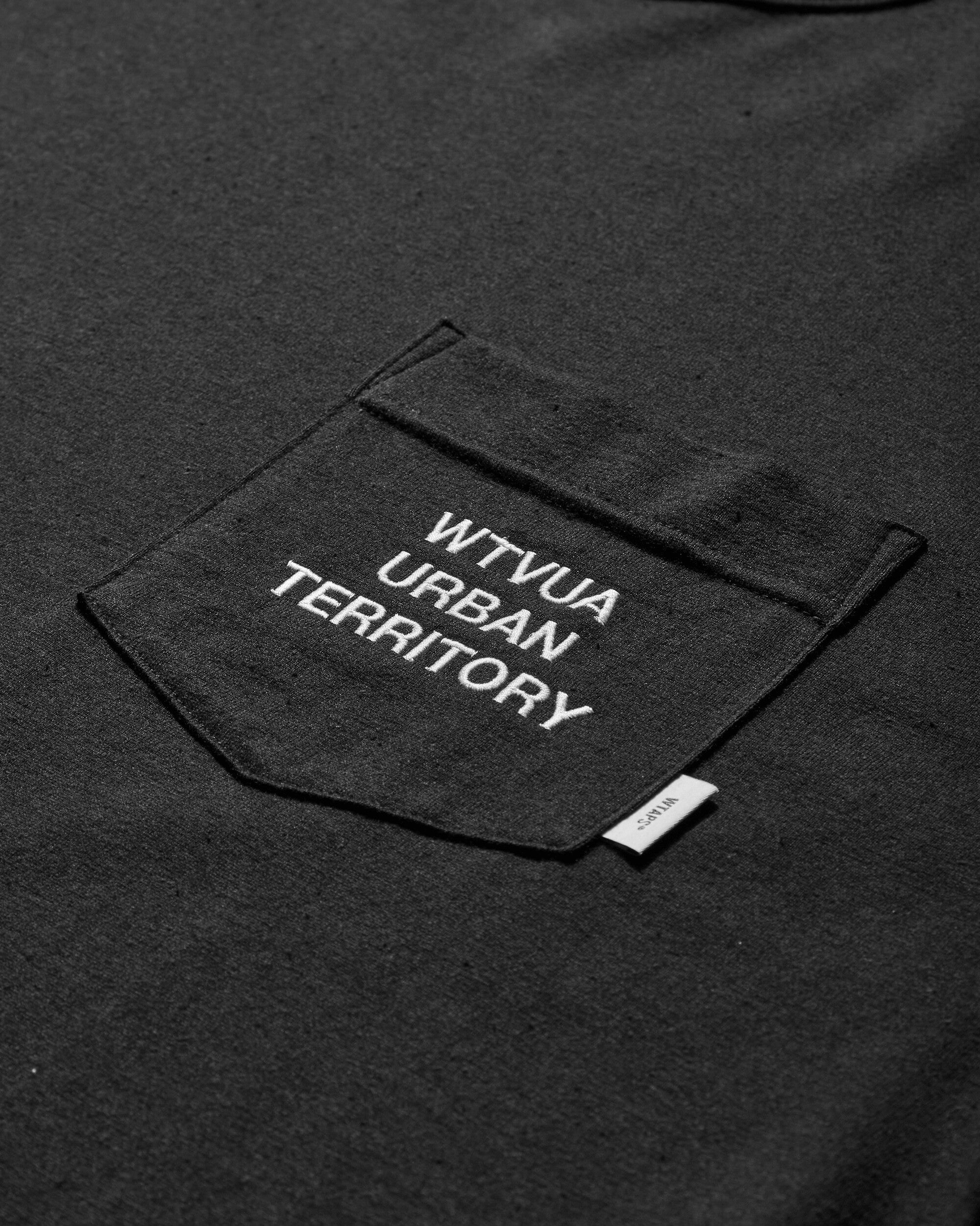 WTAPS Cut & Sewn 15 Black T-Shirts Shortsleeve 242ATDT-CSM15 001