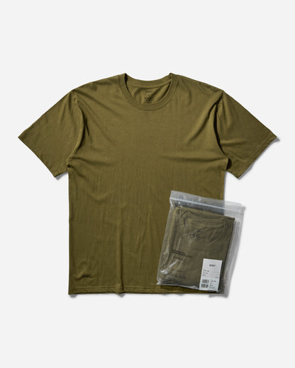 WTAPS Underwear 01 Olive Drab T-Shirts Shortsleeve 242MYDT-UWM01 003