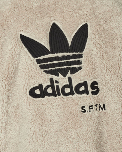 adidas Sftm Fleece Aop Black Coats and Jackets Fleece Jackets IY9514 001