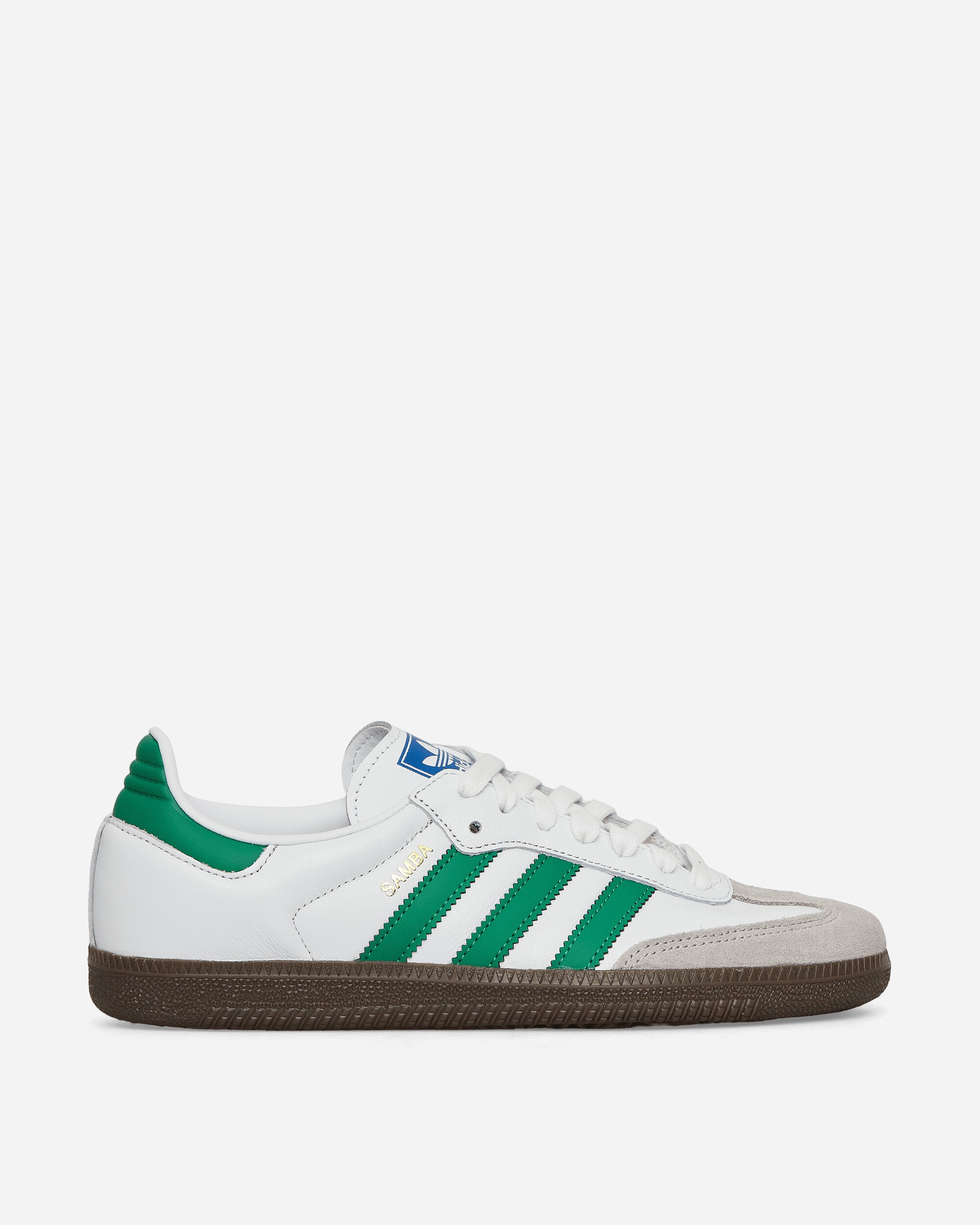 Samba OG Sneakers Cloud White / Green – Slam Jam