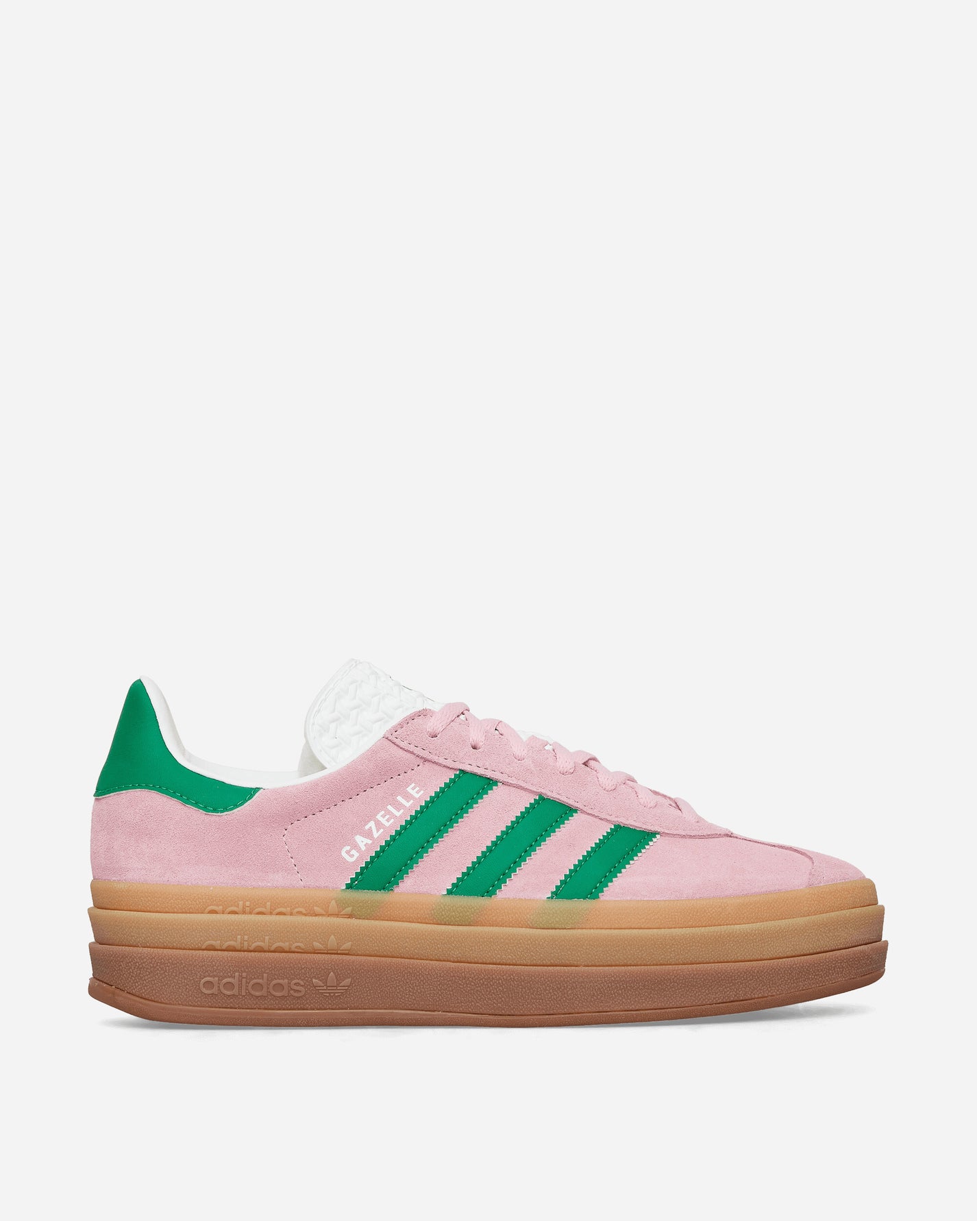 adidas Wmns Gazelle Bold W True Pink/Green Sneakers Low IE0420 001