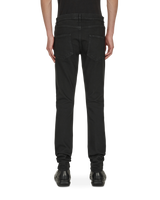 1017 Alyx 9SM 6 Pocket Skinny Black Pants Denim AAMPA0271FA01 BLK0001