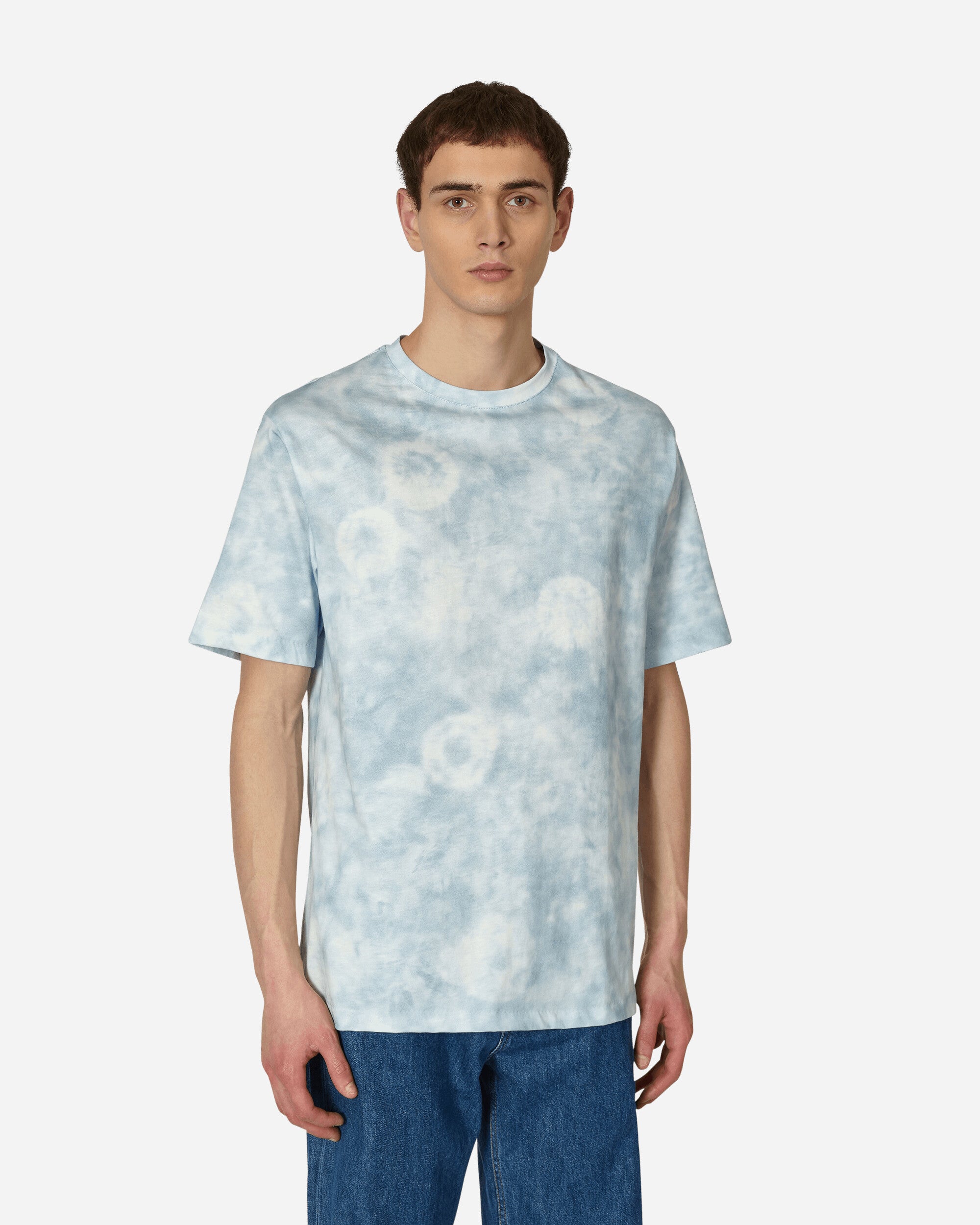 A.P.C. T-Shirt Julio Light Blue T-Shirts Shortsleeve COGDP-H26204 IAB