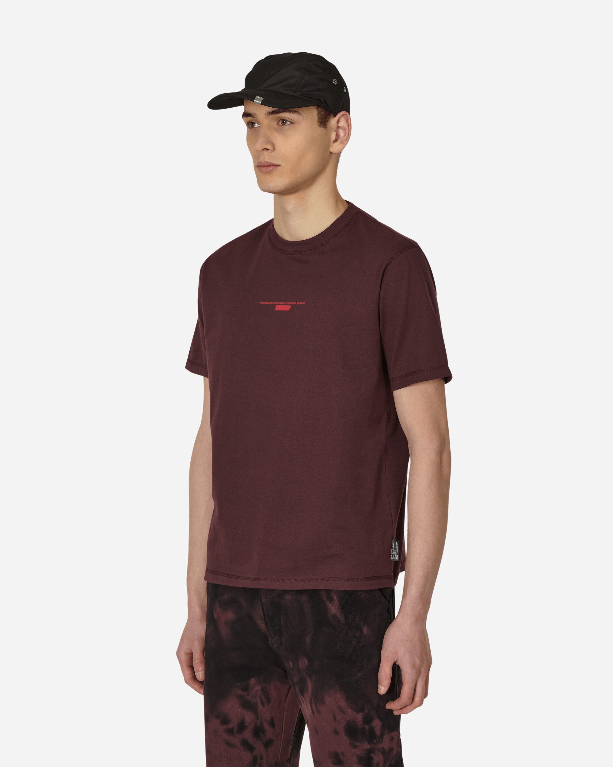 AFFXWRKS Slab T-Shirt Crimson T-Shirts Shortsleeve SS23T03 CRIMSON