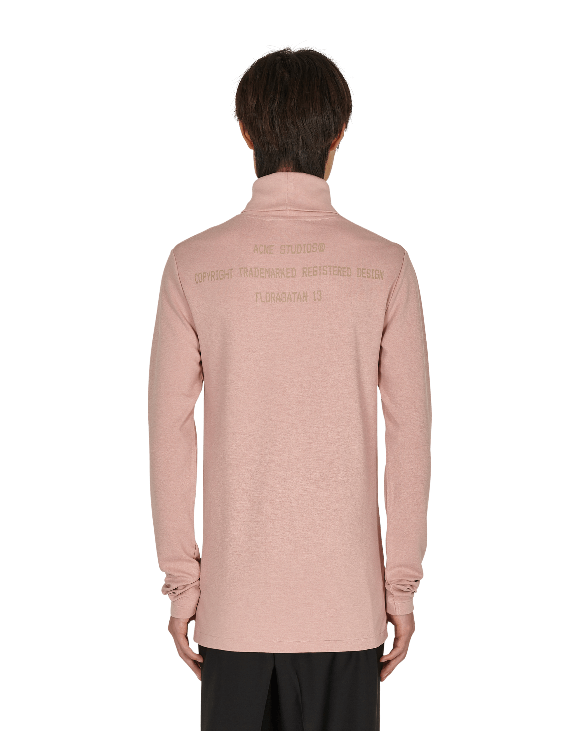 Acne Studios T-Shirt Blossom Pink T-Shirts Longsleeve BL0270- AQ8