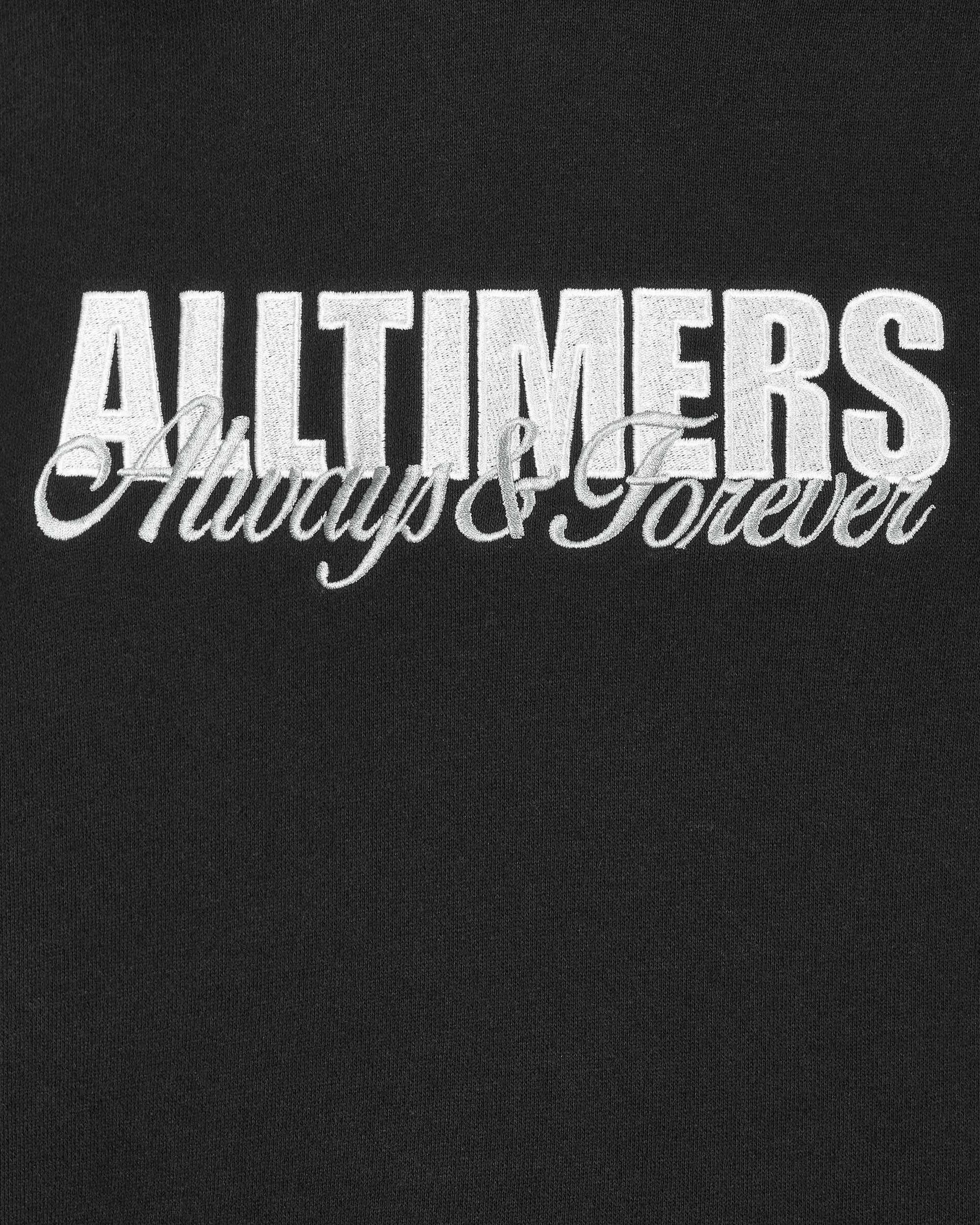 Alltimers Always Embroidered Hoodie Black Sweatshirts Hoodies PN1777 001