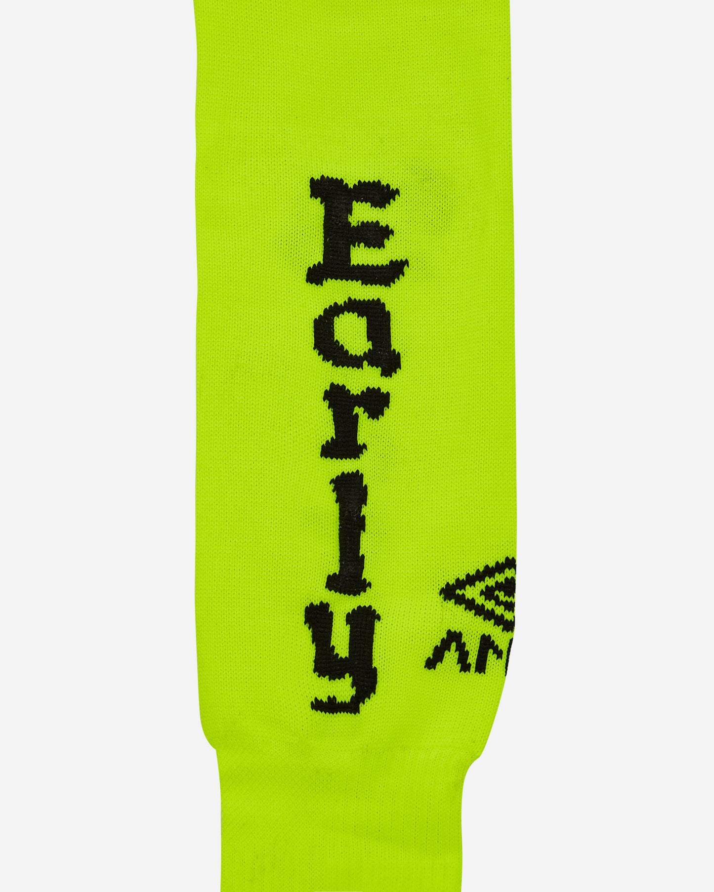Aries Early Modern Socks. Yellow Underwear Socks UBAR00010 Yew