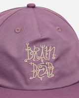 Brain Dead Scripture 5 Panel Hat Plum Hats Caps BDS23H06003080 PR02