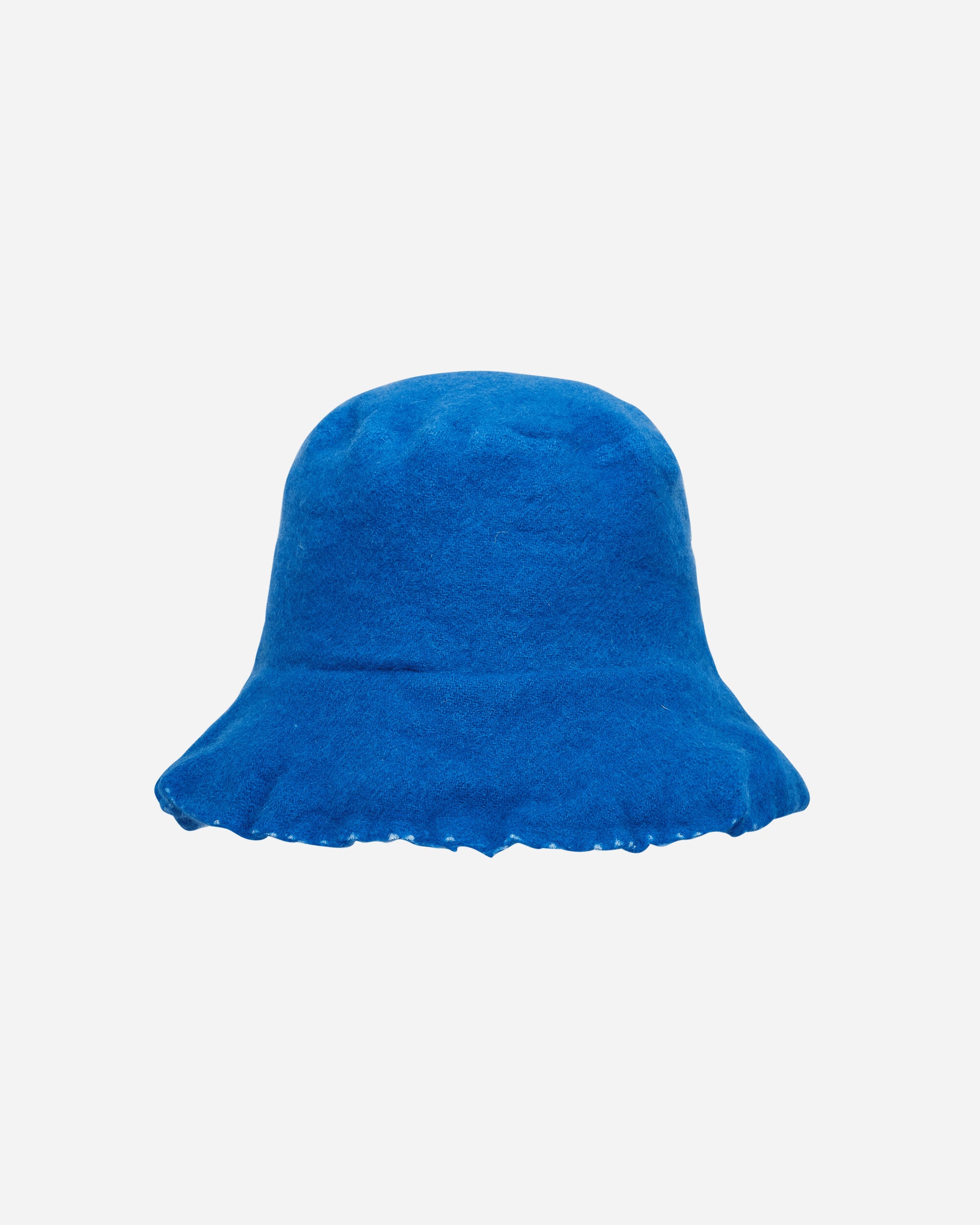 Comme Des Garçons Shirt Mens Bucket Hat Woven Blue Hats Bucket FL-K602-W23  2