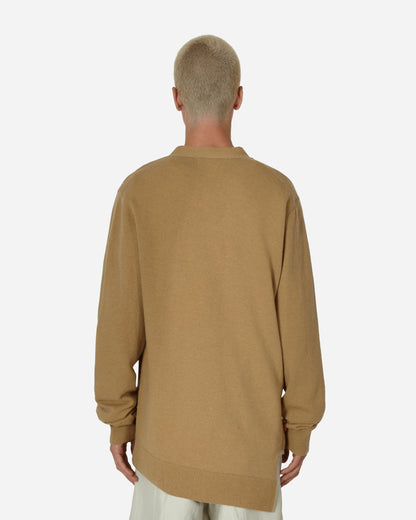 Comme Des Garçons Shirt Mens Cardigan Sweater Knit X Lacoste Camel Knitwears Cardigans FL-N005-W23 2
