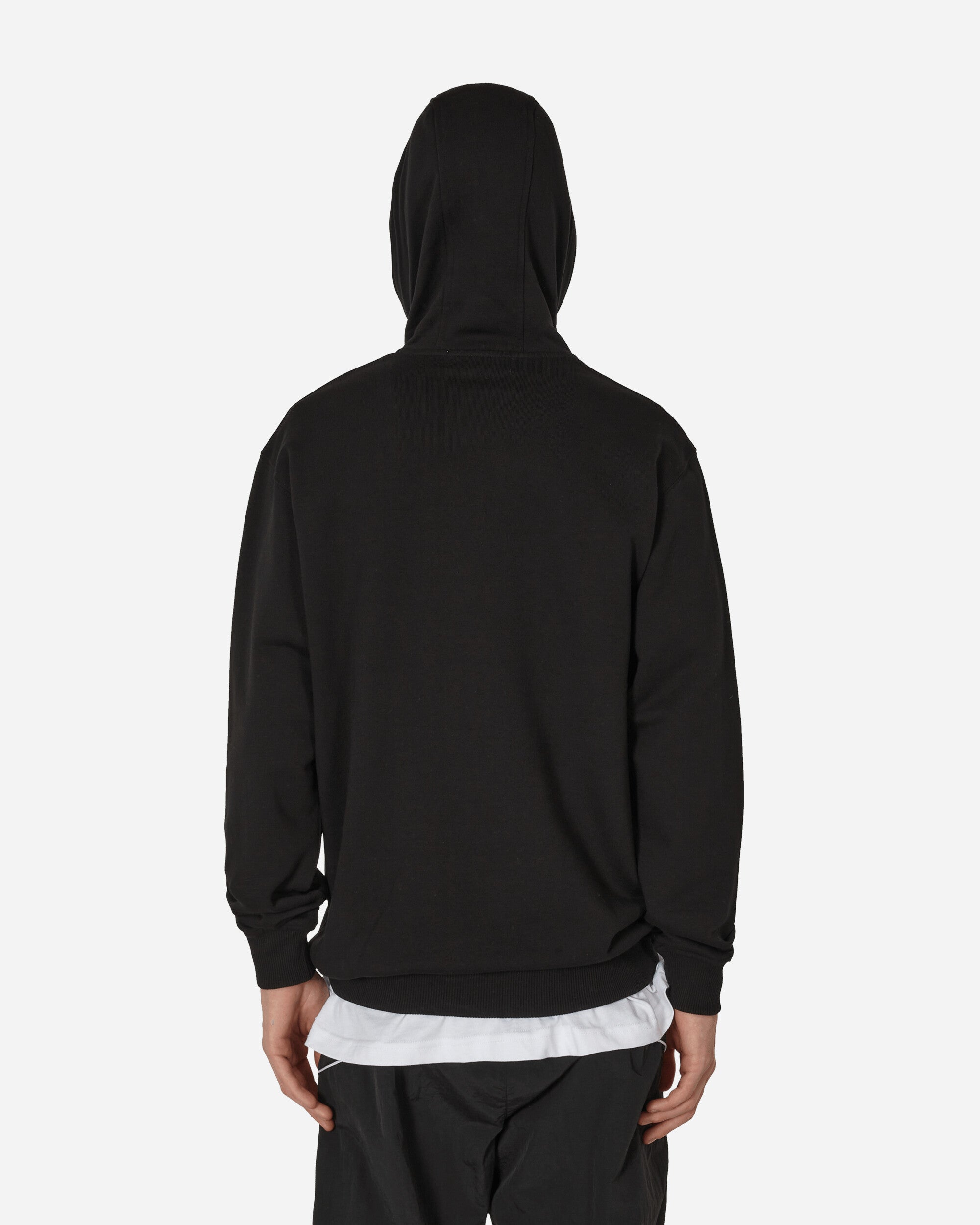 Comme Des Garçons Shirt Mens Hooded Sweatshirt Knit X Lacoste Black Sweatshirts Hoodies FL-T004-W23 1