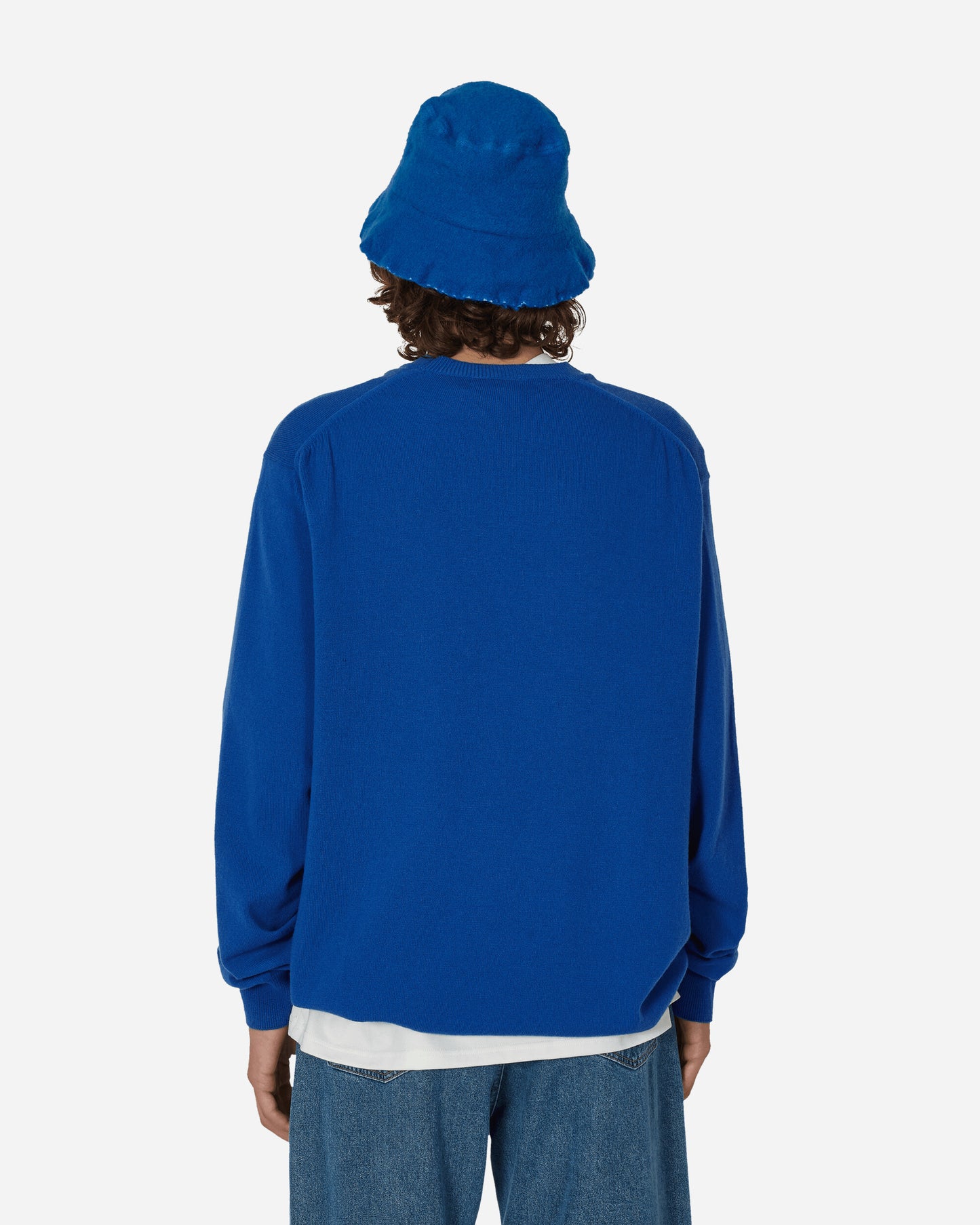 Comme Des Garçons Shirt Mens Sweater Knit Blue Knitwears Sweaters FL-N008-W23  1