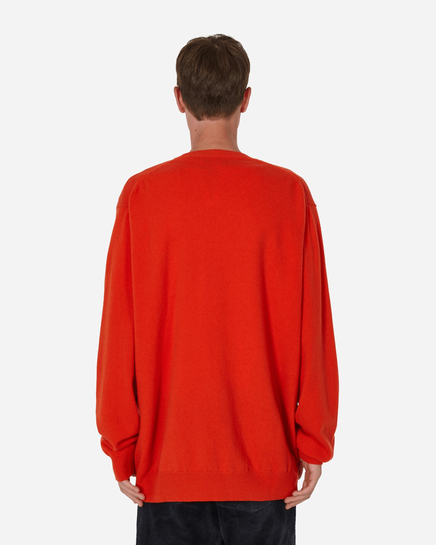Comme Des Garçons Shirt Mens Sweater Knit Orange Knitwears Sweaters FL-N008-W23  3