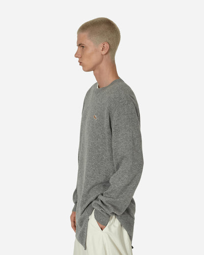 Comme Des Garçons Shirt Mens Sweater Knit X Lacoste Grey Knitwears Sweaters FL-N006-W23 1