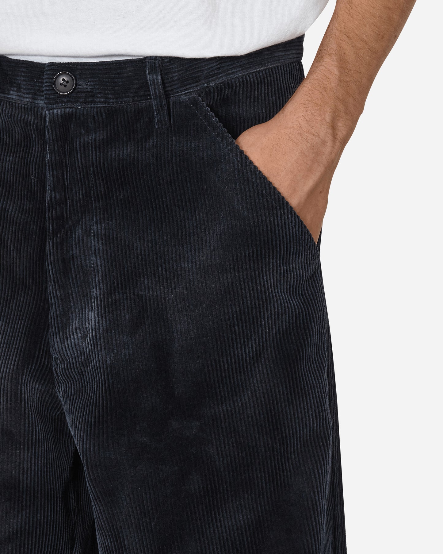 Comme Des Garçons Shirt Mens Pants Woven Navy Pants Trousers FL-P007-W23  1