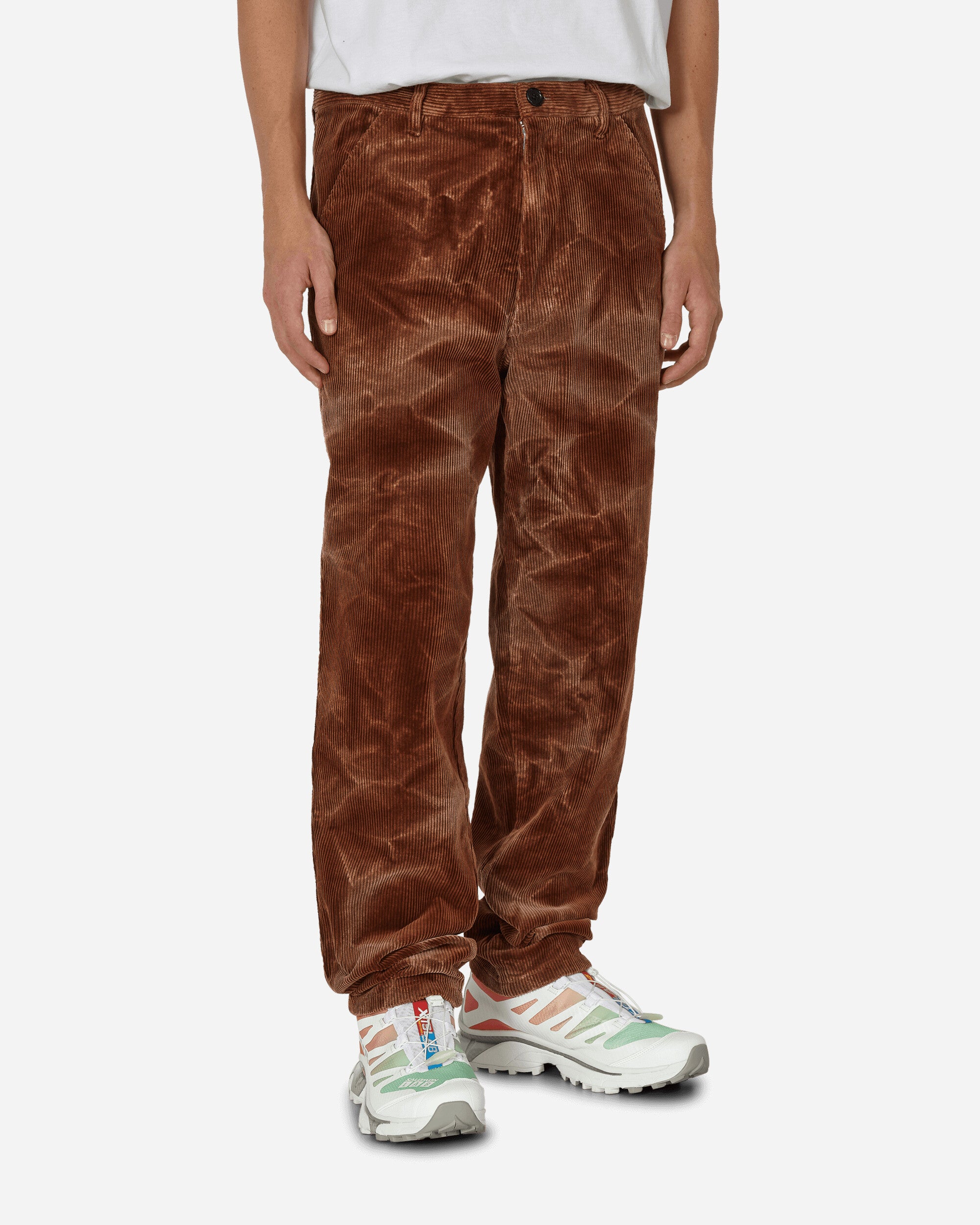 Comme Des Garçons Shirt Mens Pants Woven Brown Pants Trousers FL-P007-W23  2