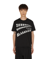 Comme Des Garcons Black T-Shirt Black T-Shirts Shortsleeve 1H-T004-W21 1