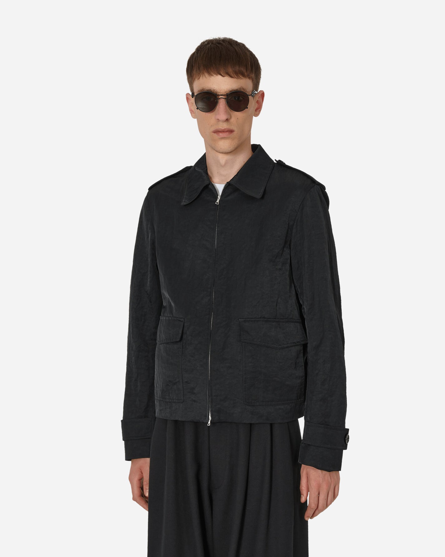 Dries Van Noten Vallow Jacket Black Coats and Jackets Jackets 232-020530-7356 900