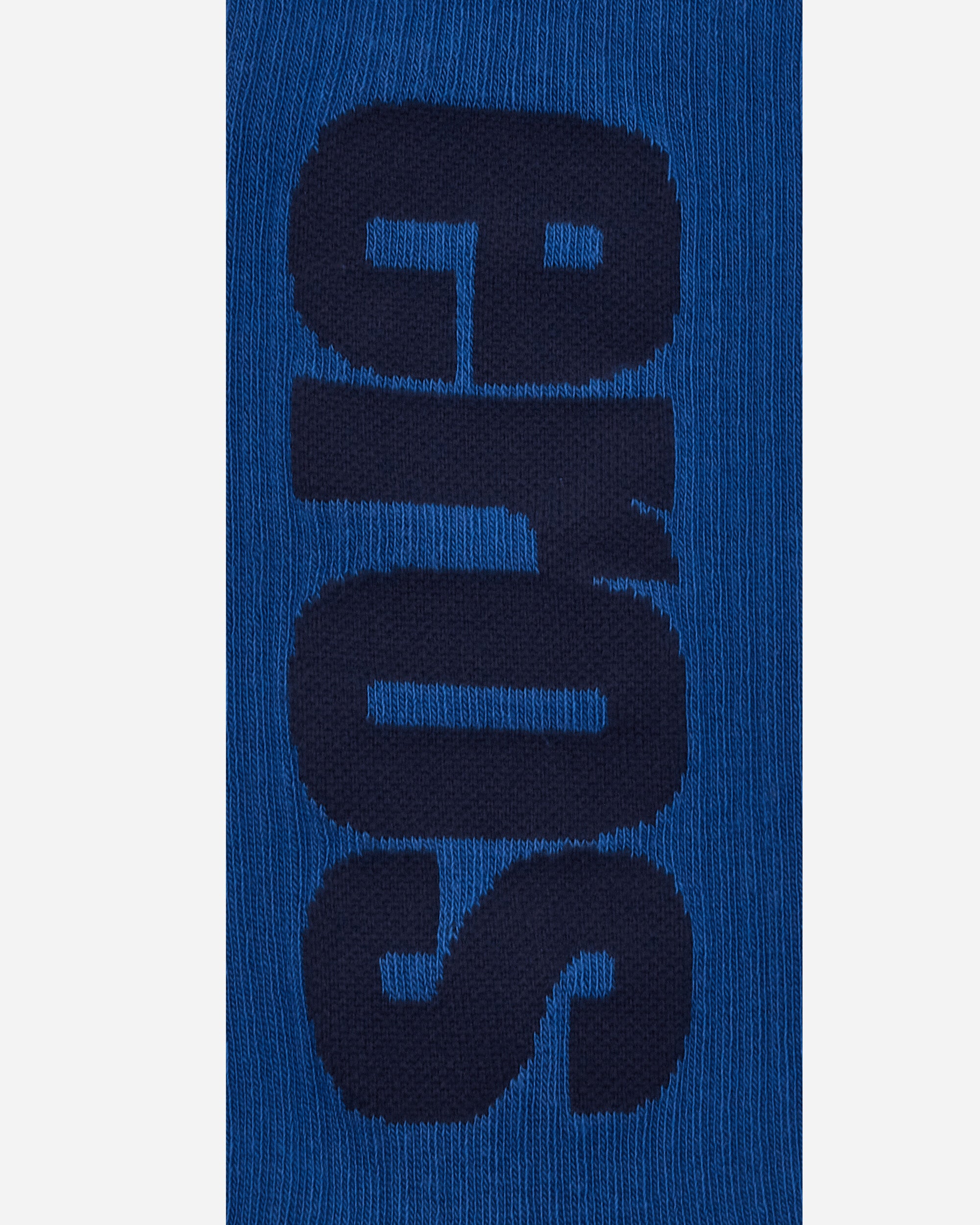 Martine Rose Graphic Socks White/Multi Blue Underwear Socks CMRAW23-1141  001