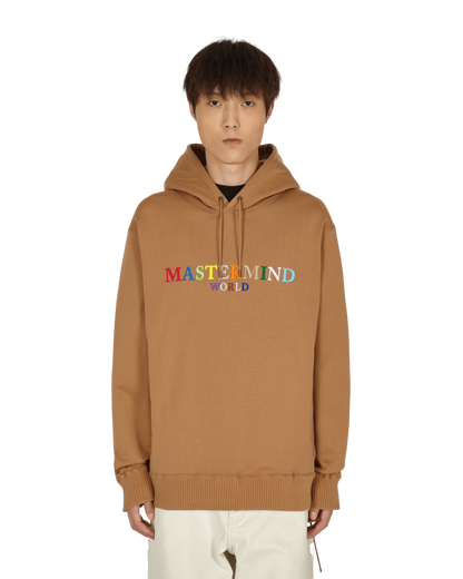 Mastermind World Hoodie Camel Sweatshirts Hoodies MW21S07-SW029-010 003