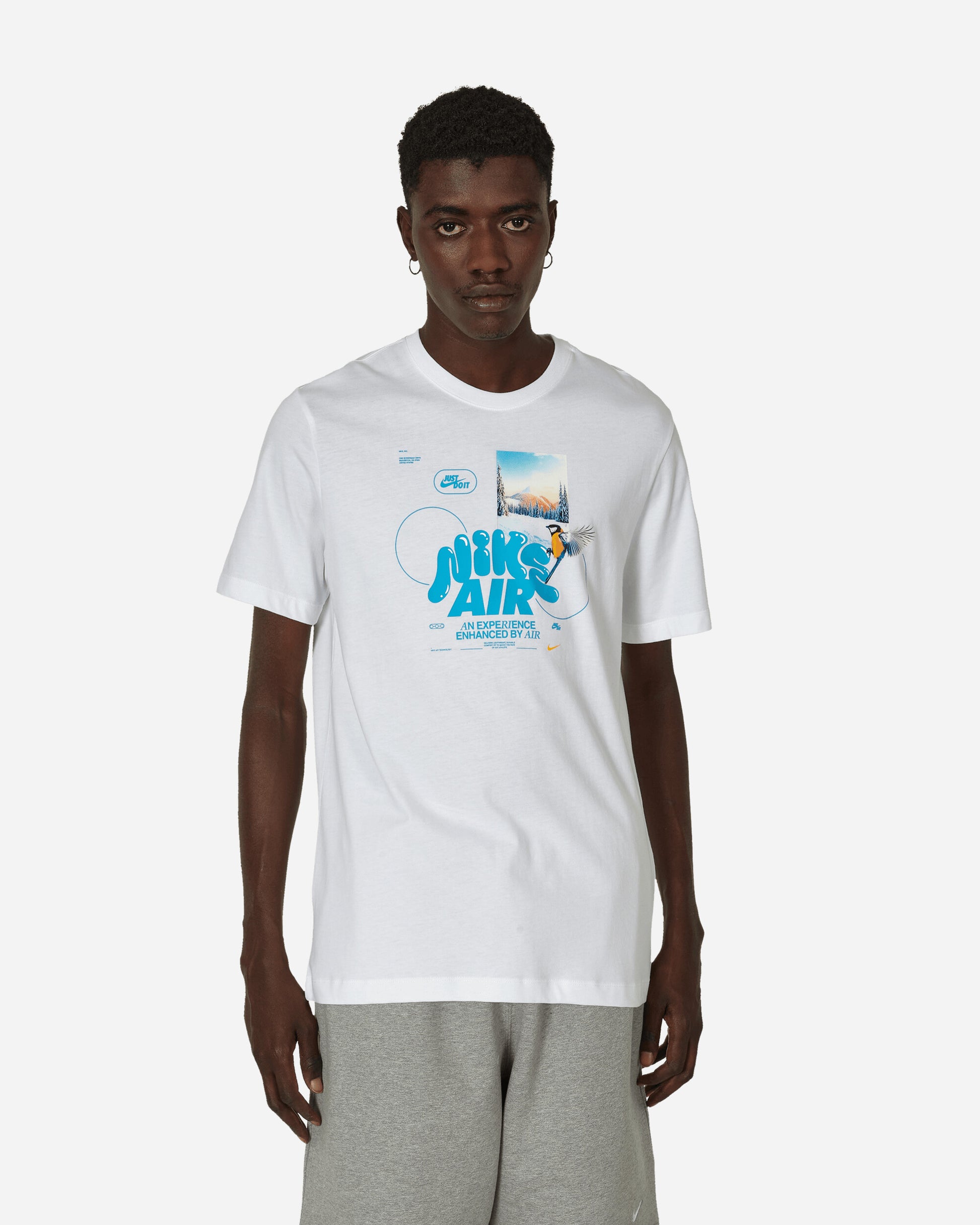 Nike M Nsw Tee Oc Pack 4 V2 White T-Shirts Shortsleeve FJ1101-100