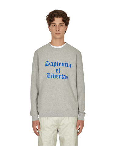 Noah Knowledge Heather Grey Sweatshirts Crewneck SS021FW21 HGY