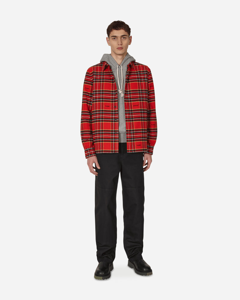 Flannel Skate Shirt Red