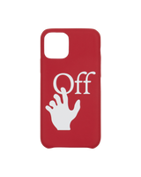 Off-White Hand Off Iphone 11 Pro Cover Red/White Homeware Design Items OMPA018R21PLA001 2501