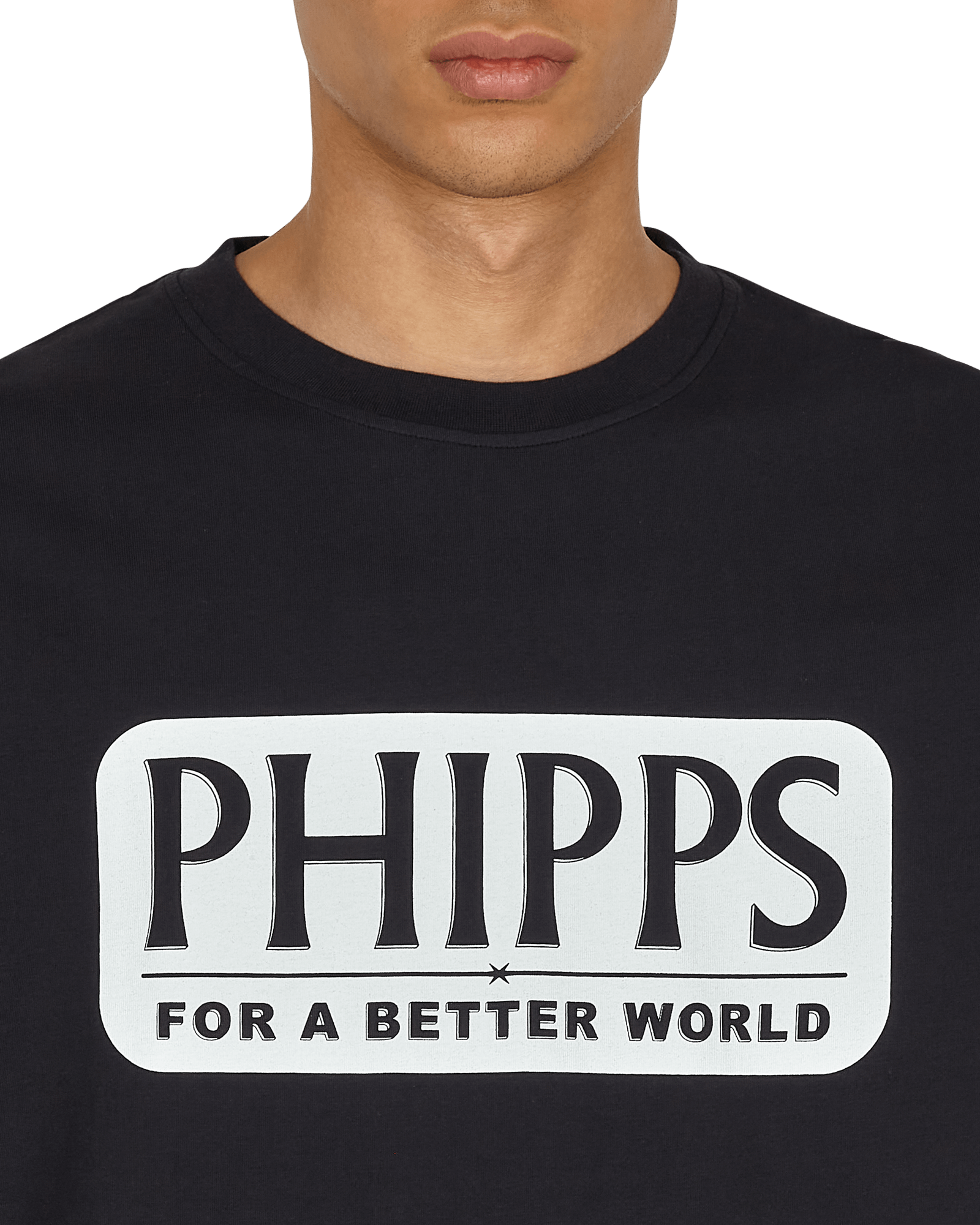 Phipps Logo Graphic Navy Gd Shirts Longsleeve T003MA2J0006 06003